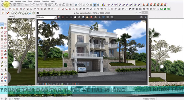Giảm dung lượng sketchup
