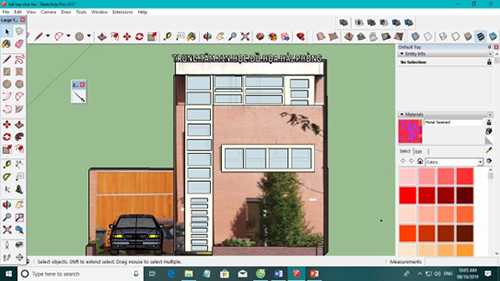 Cách sử dụng phím tắt trong sketchup