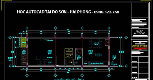 Dạy học autocad tại Đồ Sơn