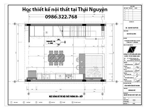 Vẽ thiết kế nội thất 2D