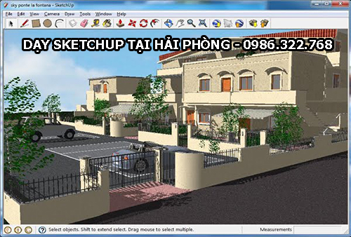 Học sketchup tại Hải Phòng