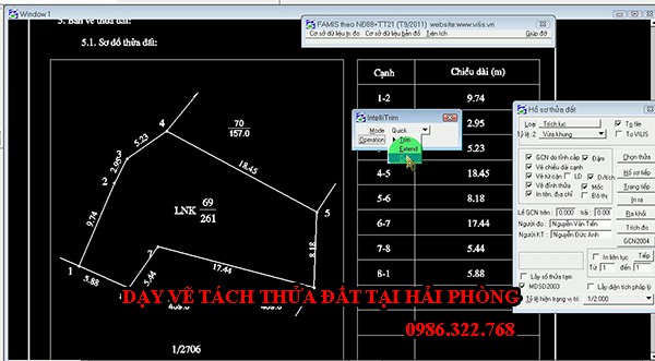 Học phân chia tách thửa đất