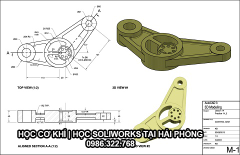 Học vẽ cơ khí tại Hải Phòng