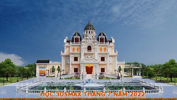 Dựng biệt thự bằng phần mềm 3dsmax