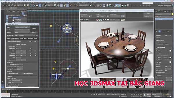 Học vẽ 3dsmax