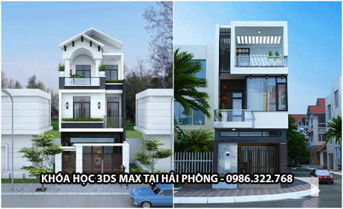 Khóa học dựng phối cảnh tại Hải Phòng