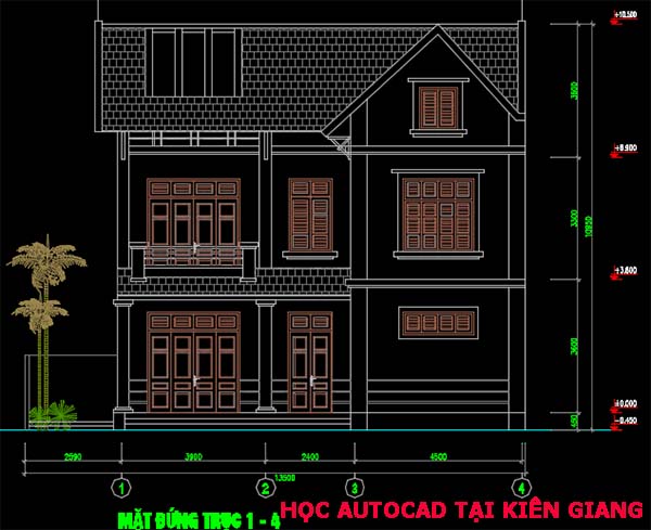 Học vẽ autocad tại Kiên Giang