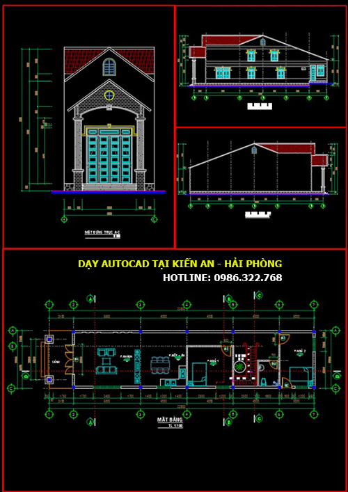 Học autocad tại Kiến An