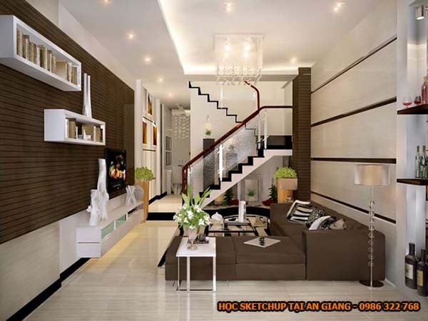 Học vẽ nội thất bằng sketchup