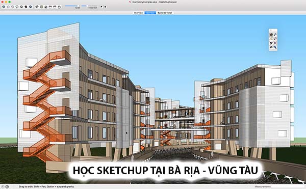 Học vẽ sketchup