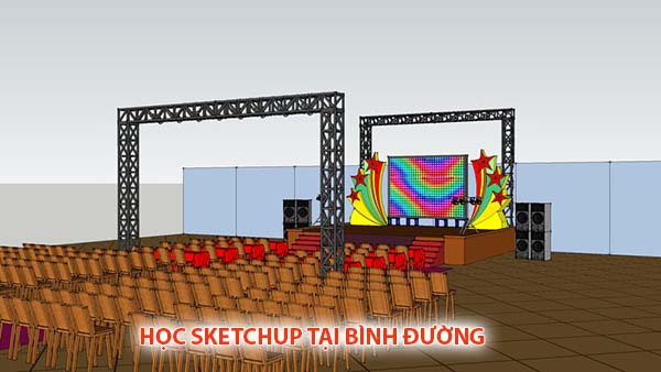 Dựng phối cảnh bằng sketchup