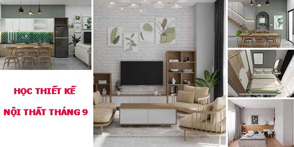 Học vẽ nội thất tháng 9