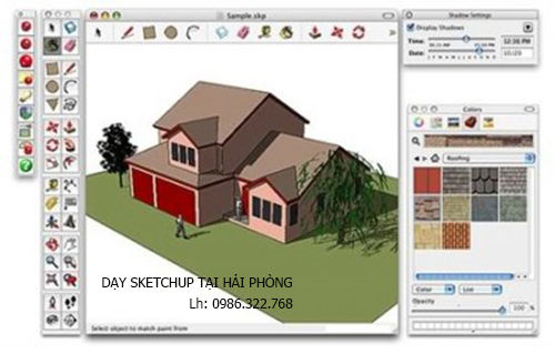 Khai giảng lớp học sketchup tại Hải Phòng
