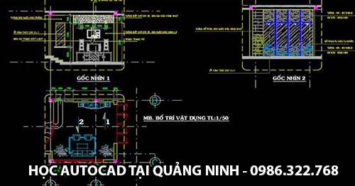 Học autocad chất lượng tại Quảng Ninh