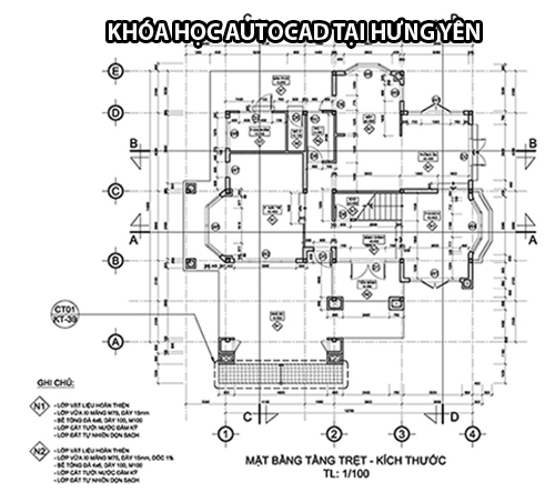 Học autocad uy tín tại Hưng Yên