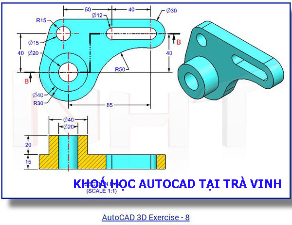 Khoá học Autocad tại Trà Vinh