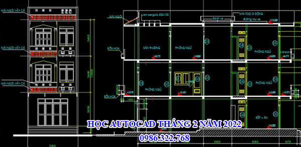 Học autocad tháng 2