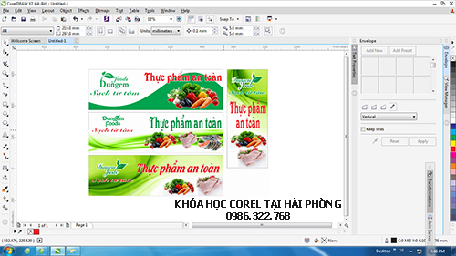 Khóa học corel tại Hải Phòng