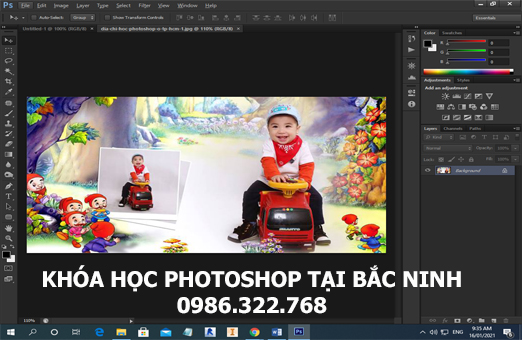 Học chỉnh sửa ảnh tại Bắc Ninh