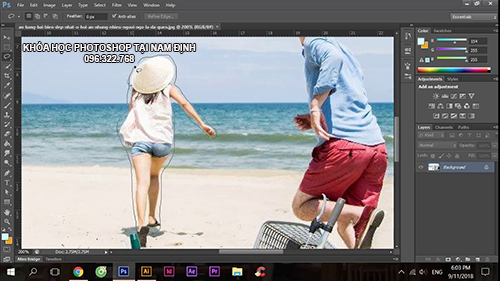 Học photoshop tại Nam Định
