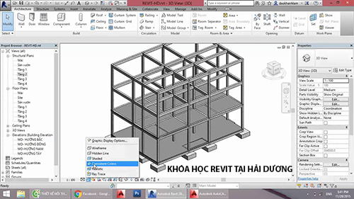 Khóa đào tạo revit tại Hải Dương