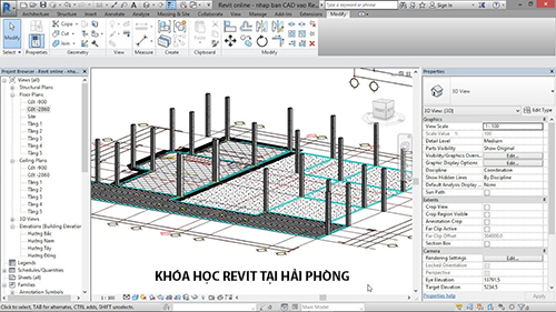 Khóa học revit kiến trúc tại Hải Phòng