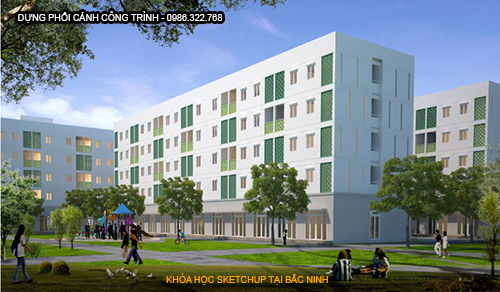 Khóa học dựng phối cảnh tại Bắc Ninh