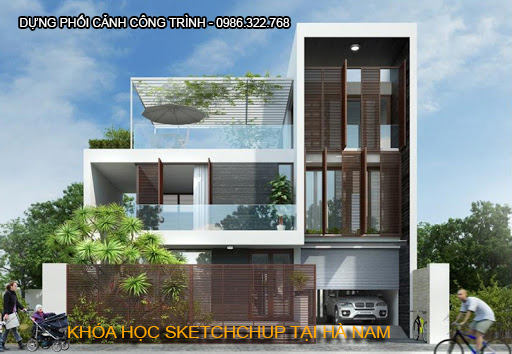 Khóa học dựng phối cảnh tại Hà Nam