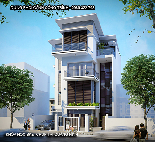 Khóa học dựng phối cảnh tại Quảng Ninh
