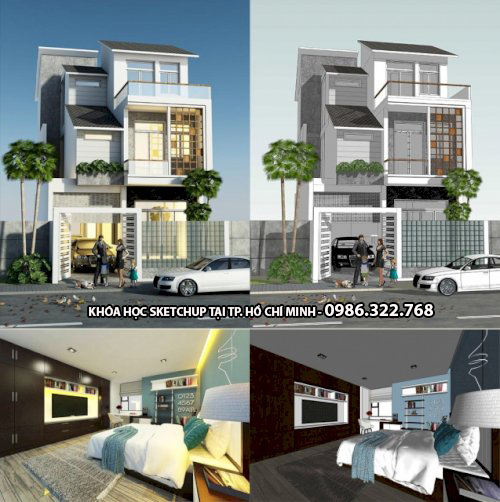Học sketchup tại Sài Gòn