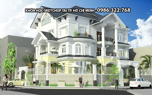 Bài thực hành sketchup