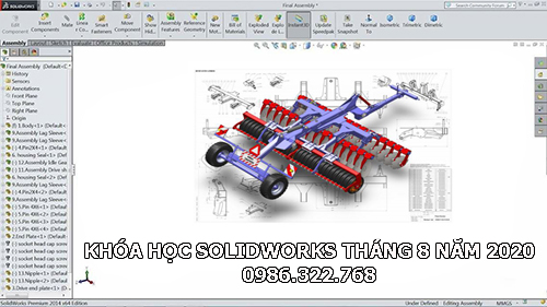 Khóa học solidworks