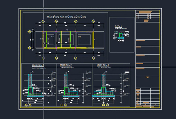 Layout trong autocad