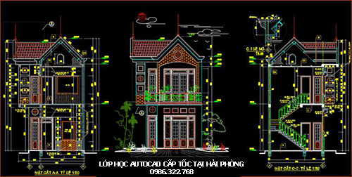 Học vẽ cad cấp tốc tại Hải Phòng