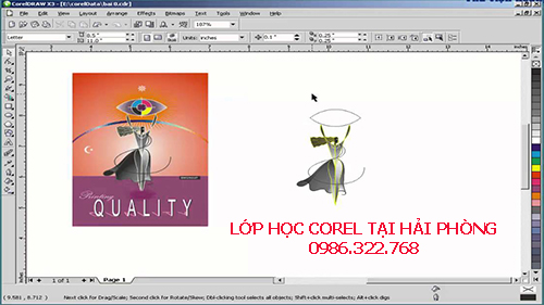 Học corel cấp tốc tại Hải Phòng