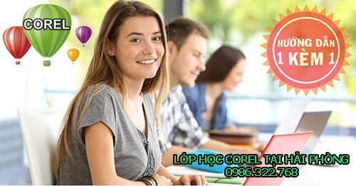 Lớp học corel tại Hải Phòng