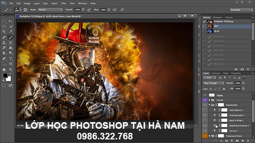 Học photoshop tại Hà Nam