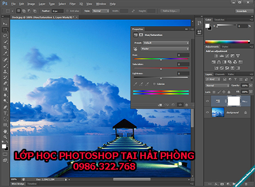 Lớp học photoshop tại Hải Phòng