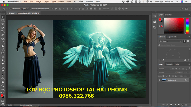 Lớp học photoshop uy tín tại Hải Phòng