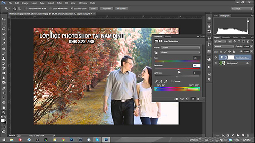Học photoshop tại Nam Định