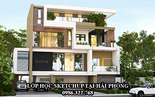 Lớp học dựng hình tại Hải Phòng