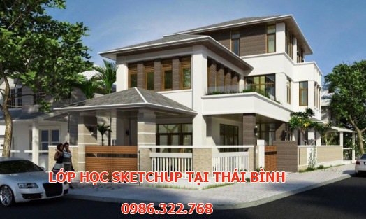 Lớp học dựng hình tại Thái Bình
