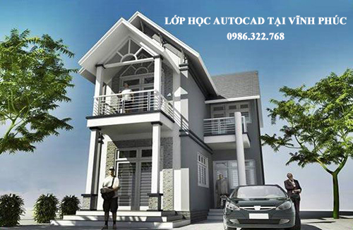Học dựng phối cảnh tại Vĩnh Phúc
