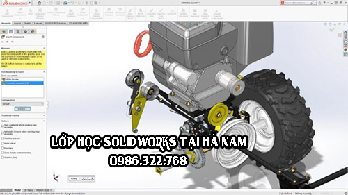 Lớp solidowrks tại Hà Nam