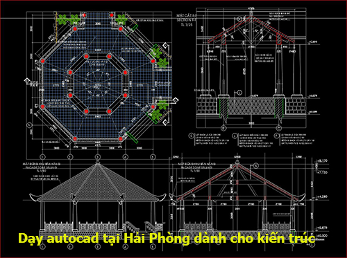 Dạy autocad dành cho dân kiến trúc tại Hải Phòng