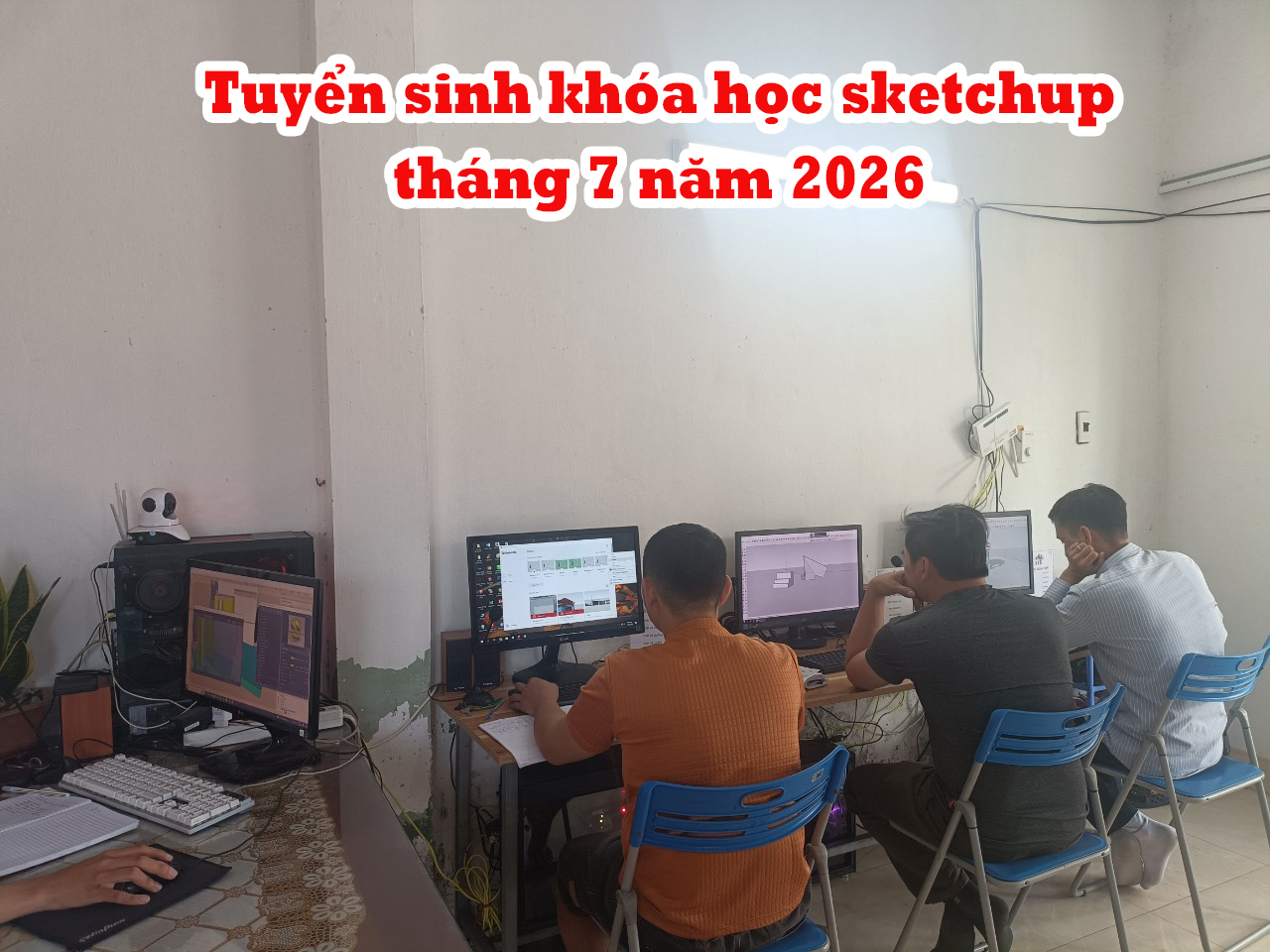 Học sketchup tháng 7