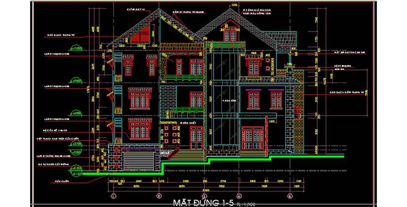 Bản vẽ autocad