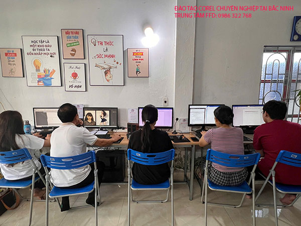 Đào tạo Corel chuyên nghiệp tại Bắc Ninh