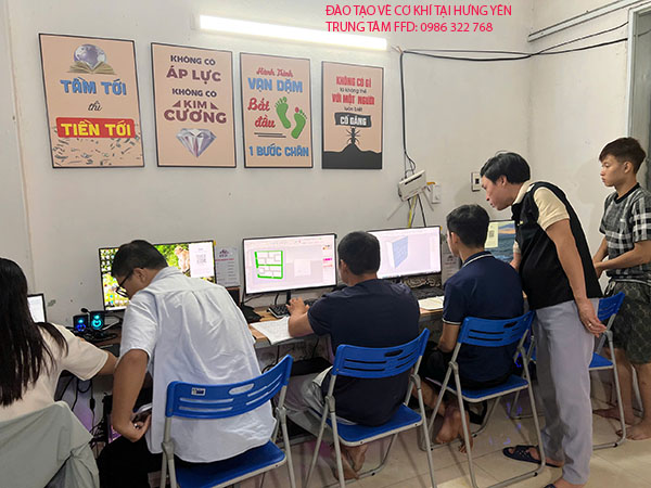 Đào tạo Vẽ cơ khí chuyên nghiệp tại Hưng Yên. 