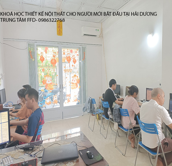 Học thiết kế nội thất cho người mới bắt đầu tại Hải Dương. 